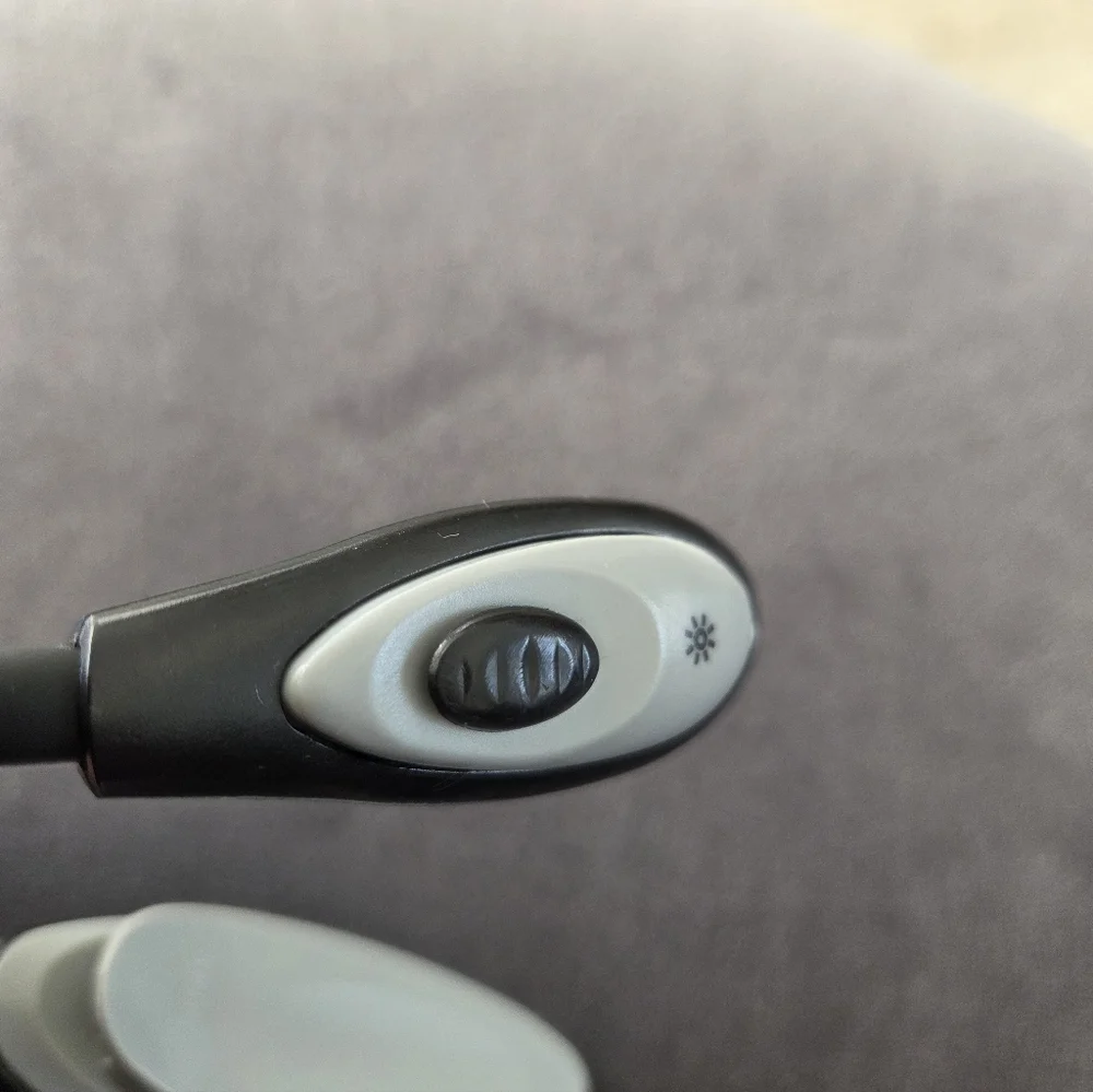 Flexible Black Clip-On LED Book Light